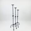 Hand Forged Iron Candelabra Set of 3 (82-91-101cm) | Candle Holder in Decorative Objects by edecrawzFC