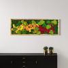 Rainbow Moss Wall Art Flower Preservation Salon Decor | Living Wall in Plants & Landscape by Sarah Montgomery