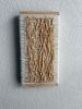 Woven Tile - 6x12 Raffia | Wall Sculpture in Wall Hangings by Mpwovenn Fiber Art by Mindy Pantuso