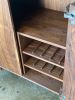 Liquor Cabinet with Glass hangers, storage, drawer | Storage by Handhold Studio