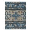 Hand Knotted Turkish Oushak Carpet with Muted 'Washed | Small Rug in Rugs by Vintage Pillows Store. Item made of cotton with fiber