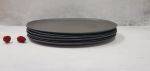 Black Ceramic Oriental Tableware | Plate in Dinnerware by YomYomceramic. Item made of ceramic