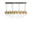 QZ6640 Golden Waterfall | Pendants by Alan M