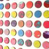 One Hundred Splash Dots Painting, Copper | Collage in Paintings by Amelia Coward