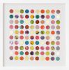 One Hundred Splash Dots Painting, Gold | Collage in Paintings by Amelia Coward