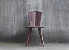 Sculptural Wood Slab Chair | Dining Chair in Chairs by Marco Bogazzi. Item composed of oak wood