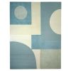 Nassau Teal Wool Handknotted Rug | Area Rug in Rugs by Organic Weave Shop. Item made of wool & fiber