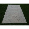 Oushak Rug, Mid Century Modern Primitive Decor Neutral Large | Area Rug in Rugs by Vintage Pillows Store. Item made of cotton with fiber