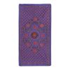 Silk Purple Suzani Table Runner, Colourful Suzani Wall Hangi | Tablecloth in Linens & Bedding by Vintage Pillows Store