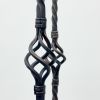 Hand Forged Iron Candelabra Pair (115cm) | Candle Holder in Decorative Objects by edecrawzFC