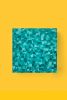 Squares Within Squares Green 20"x20" | Oil And Acrylic Painting in Paintings by Emeline Tate. Item made of canvas with synthetic