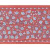 Silk Suzani Throw With Pomegranate Design, Fresh Salmon Suza | Tablecloth in Linens & Bedding by Vintage Pillows Store