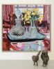 Yellow Flowers and Crystal | Oil And Acrylic Painting in Paintings by Meredith H. Item made of canvas compatible with boho and country & farmhouse style