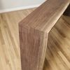 Walnut Live Edge Waterfall Console Table | Tables by Crafted Glory. Item composed of walnut