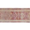 Vintage Anatolian Oushak Kars Handwoven Distressed | Area Rug in Rugs by Vintage Pillows Store. Item made of cotton with fiber