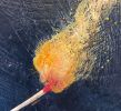 Light 4 | Mixed Media in Paintings by Susan Wallis. Item in contemporary or modern style