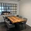 Live Edge Wood Table | Dining Table in Tables by Ironscustomwood. Item made of wood
