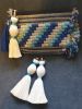 3 Pieces Textile Art Curtain Ornament | Decorative Objects by Sarmal Design
