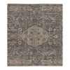 Vintage Botanical Animal Handmade Wool Rug | Area Rug in Rugs by Vintage Pillows Store. Item composed of cotton
