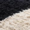 Black and white Beni Ourain Rug, Moroccan handmade rug | Rugs by Benicarpets