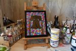Liberty Bell | Oil And Acrylic Painting in Paintings by Brianne Valentino