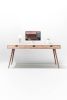 Desk in Walnut/Oak Wood | Tables by Manuel Barrera Habitables. Item composed of oak wood