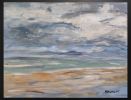 Plage De Saint Aubin / Saint Aubin Beach | Oil And Acrylic Painting in Paintings by Sophie DUMONT