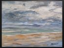 Plage De Saint Aubin / Saint Aubin Beach | Oil And Acrylic Painting in Paintings by Sophie DUMONT.