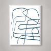 Large Abstract Line Art Print, Mid Century Modern Abstract | Prints by Capricorn Press. Item made of paper works with minimalism & mid century modern style