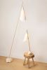 Table Lamp | Lamps by VANDENHEEDE FURNITURE-ART-DESIGN. Item composed of wood & stone compatible with boho and contemporary style