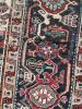 RARE Medium Size "Pocket" Heriz| Strawberry, Smokey Charcoal | Area Rug in Rugs by The Loom House. Item composed of fabric & fiber