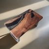 Custom Black Epoxy Coffee Table | Live Edge Walnut Wood | Tables by Ironscustomwood. Item made of walnut
