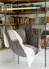 Classic Gray Hammock Chair Swing + 2 Pillows | Chairs by Limbo Imports Hammocks. Item made of cotton