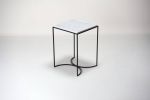 NaiveE - Carrara Marble side table | Tables by DFdesignLab - Nicola Di Froscia. Item made of marble compatible with modern style