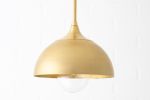 Brass Pedant - Mid Century Lighting - Model No. 4539 | Pendants by Peared Creation. Item composed of brass