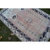 Turkish Soft Muted Color Oushak Living Room Rug 3'6" X 5'8" | Area Rug in Rugs by Vintage Pillows Store. Item composed of cotton and fiber