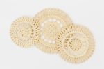 Handwoven Seagrass Placemat | Trivet | All Natural | Tableware by NEEPA HUT