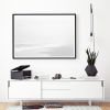 Minimalist black and white 'Misty Beach' photography print | Photography by PappasBland. Item made of paper works with minimalism & contemporary style
