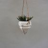 Hanging Planter Small - Kaleidoscope Terrazzo | Vases & Vessels by Tropico Studio. Item made of stoneware