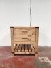 Model #1018 - Custom Single Sink Bathroom Vanity | Countertop in Furniture by Limitless Woodworking. Item composed of maple wood in mid century modern or contemporary style