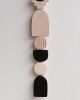 Large Wall Hanging - Speckled Sand Black Colorway | Wall Sculpture in Wall Hangings by Eliana Bernard