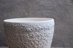 Large Textured lava crater glazed stoneware PLANT POT | Planter in Vases & Vessels by Laima Ceramics. Item composed of stoneware compatible with minimalism and contemporary style