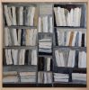 Les Manuscrits / Manuscrits | Oil And Acrylic Painting in Paintings by Sophie DUMONT.. Item made of canvas works with minimalism & contemporary style