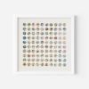 One Hundred Continuous USA Dots Collage | Paintings by Amelia Coward