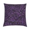 Marigold Pattern Velvet Cushion | Pillows by Sean Martorana. Item composed of fabric