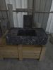 Fluted Black Nero Marquina Marble Sink | Custom Wall Mounted Vanity | Water Fixtures by Vero Marble