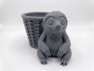Sloth Wicker Planter | Plant Stand in Plants & Landscape by Kimi Craft Corner