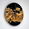 Gradient Epoxy Clock | TigerWoods Atelier | Decorative Objects by TigerWoodAtelier. Item composed of wood in minimalism or contemporary style