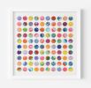 One Hundred Splash Dots Painting | Collage in Paintings by Amelia Coward