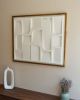 No. 04 Japandi Plaster Wall Relief - Scandinavian Neutral Decor | Wall Sculpture in Wall Hangings by Joseph Aurelius